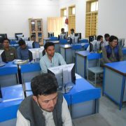 Students Are Busy on Computer for study